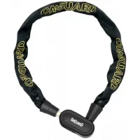 Замок Onguard Fastlock ланцюг 90cм x 5,5мм посилений титаном + інтегрований замок, 3 ключі Замок Onguard Fastlock ланцюг 90cм x 5,5мм посилений титаном + інтегрований замок, 3 ключі