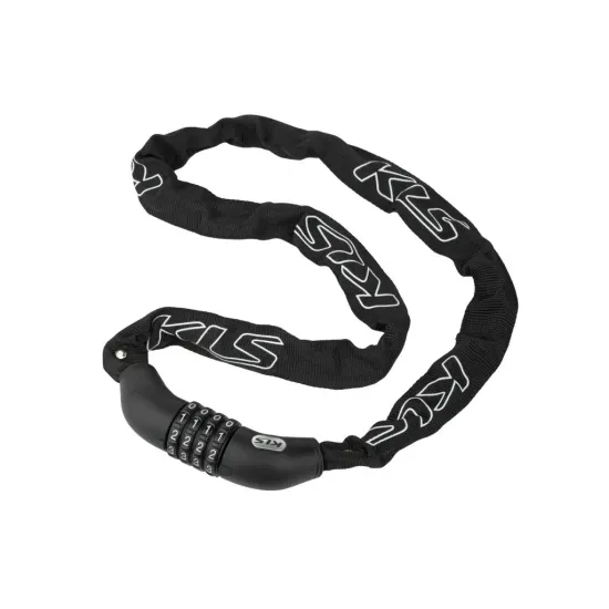Замок ланцюговий KLS Chainlock 4 чорний 4x1000 мм