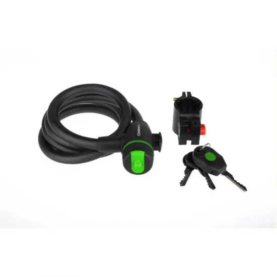 Замок ONRIDE Wide спиральный с креплением 10*1500мм Замок ONRIDE Wide спиральный с креплением 10*1500мм
