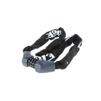 Велозамок ETOOK ET465 5 x 1000 мм цепочный серебристый