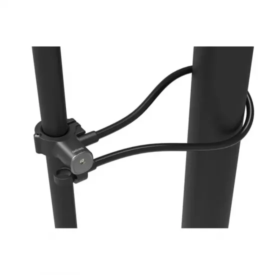 Замок Onguard Electric Scooter, трос 120см х 12мм, 5 ключів, чорний