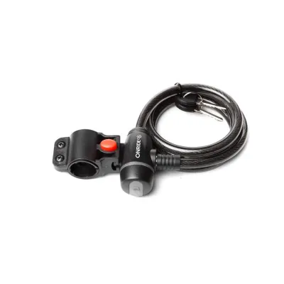 Замок ONRIDE Wide спіральний з кріпленням 10*1200мм