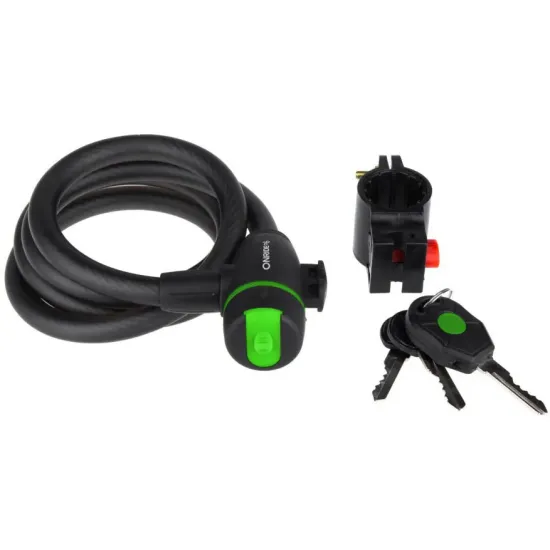 Замок ONRIDE Wide спіральний з кріпленням 10*1500мм