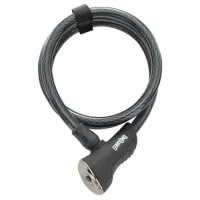 Замок ONGUARD AKITA. трос 120см х 12мм, черный