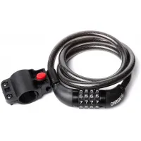 Замок ONRIDE Enigma 30 спіральний кодовий з кріпленням 12*1000мм Замок ONRIDE Enigma 30 спіральний кодовий з кріпленням 12*1000мм