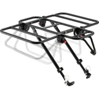 Багажник передний Green Cycle GCR-501 алюминиевый складывающийся, 26-29