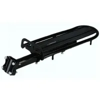 Багажник Longus на підсідельний штир, Al, чорний