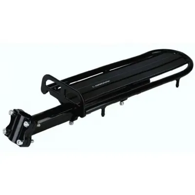 Багажник Longus на підсідельний штир, Al, чорний