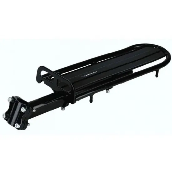 Багажник Longus на підсідельний штир, Al, чорний