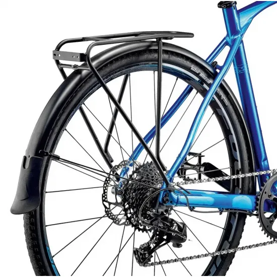 Багажник Merida EQ SET SILEX/REAR CARRIER SET BLACK,ALLOY,FITS FOR ALL SIZES IN COMBINATION WITH EQ FENDER SET