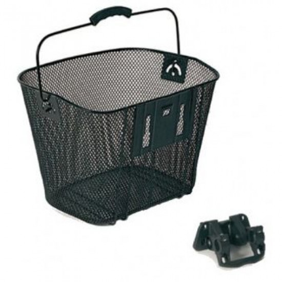 Кошик Bellelli з кріпленням на кермо, металевий, чорний