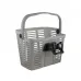 Кошик Bellelli Plaza с креплением на руль пластиковый серый