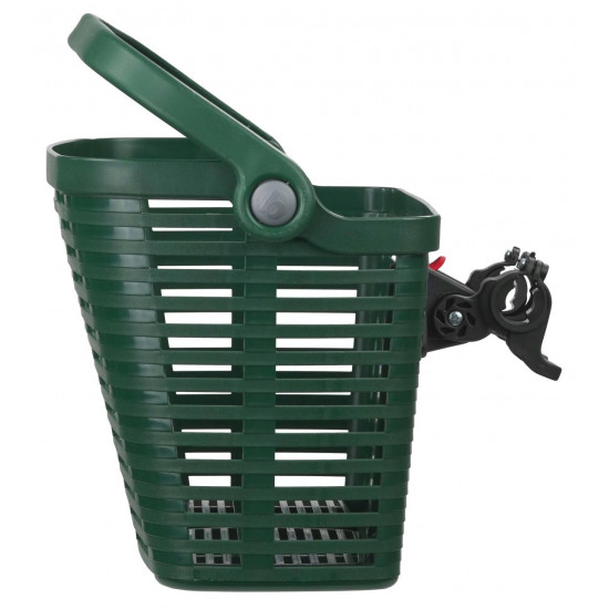 Кошик Bellelli Plaza з кріпленням на кермо пластиковий зелений