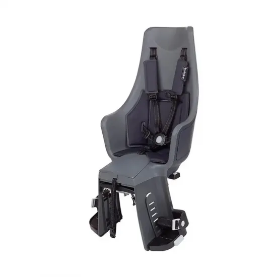 Дитяче крісло на велосипед Bobike Exclusive maxi Plus Carrier / Urban grey