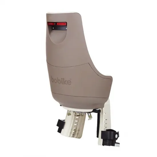 Дитяче крісло на велосипед Bobike Exclusive maxi Plus Carrier LED / Safari chic