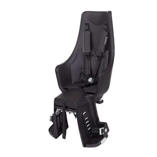 Дитяче крісло на велосипед Bobike Exclusive maxi Plus Carrier LED / Urban black