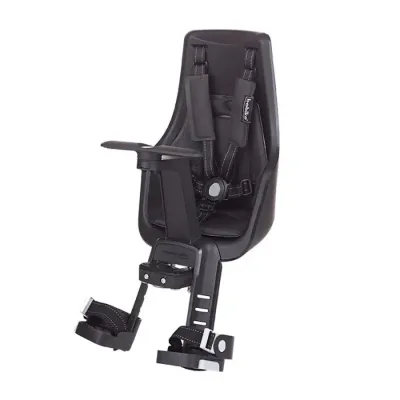 Дитяче крісло на велосипед Bobike Exclusive Mini Plus / Urban Black