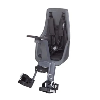Дитяче крісло на велосипед Bobike Exclusive Mini Plus / Urban Grey