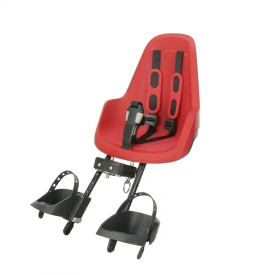 Дитяче крісло на велосипед Bobike ONE mini / Strawberry red