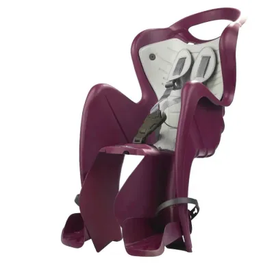 Сидіння задн. Bellelli Mr Fox Lux Relax B-fix темно-червоне з сірою підкладкою Сидіння задн. Bellelli Mr Fox Lux Relax B-fix темно-червоне з сірою підкладкою