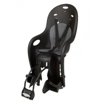 Дитяче велокрісло Bikey relax RFM чорний/сірий