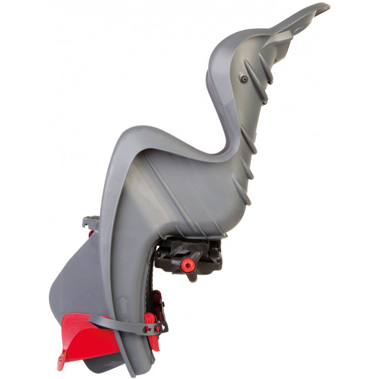 Сидіння заднє Bellelli Mr Fox Clamp до 22 кг, темно-сіре
