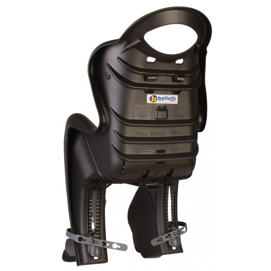 Сидіння задн. Bellelli Mr Fox Standart B-fix до 22 кг, чорне
