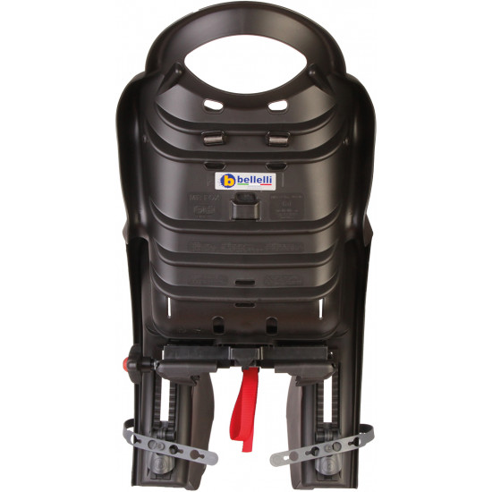 Сидіння задн. Bellelli Mr Fox Clamp до 22 кг, чорне