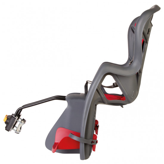 Сиденье задн. Bellelli Pepe Standart до 22кг, темно-серое