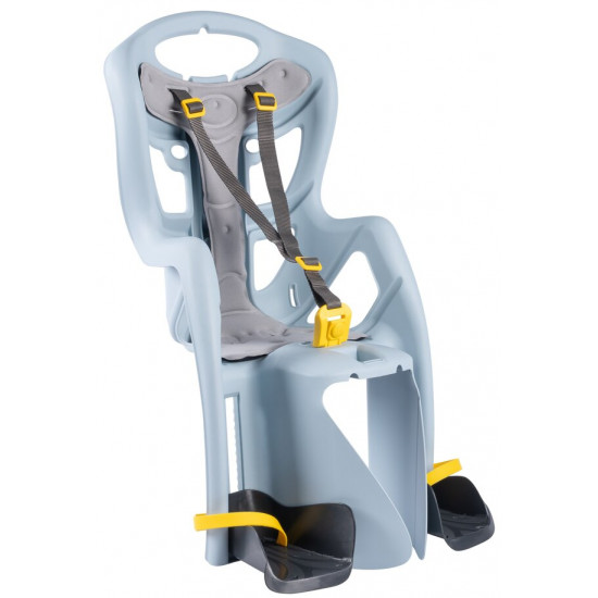 Сидіння задн. Bellelli Pepe Standart до 22 кг, блакитне-сіре