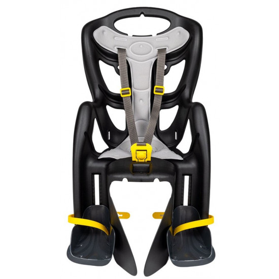 Сиденье задн. Bellelli Pepe Clamp до 22кг, черное