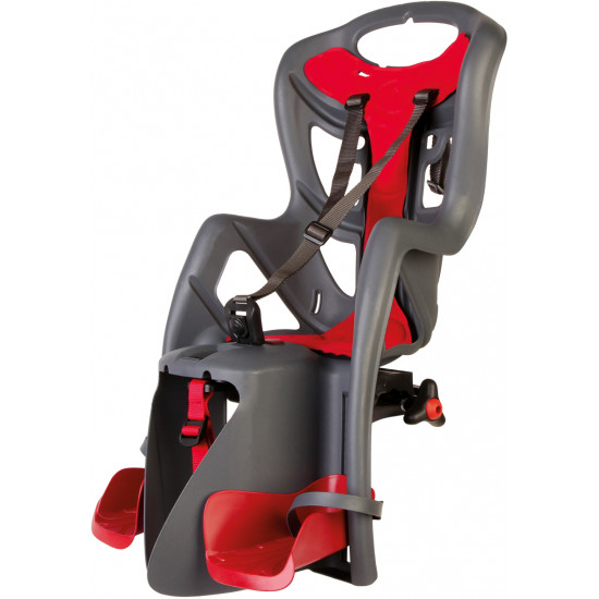 Сидіння задн. Bellelli Pepe Clamp до 22кг, темно-сіре