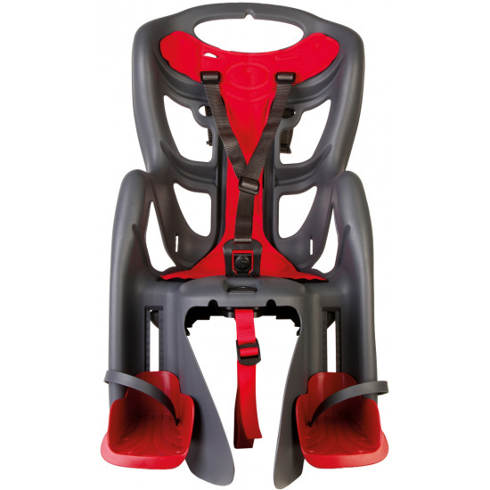 Сидіння задн. Bellelli Pepe Clamp до 22кг, темно-сіре