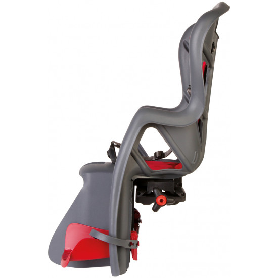 Сидіння задн. Bellelli Pepe Clamp до 22кг, темно-сіре