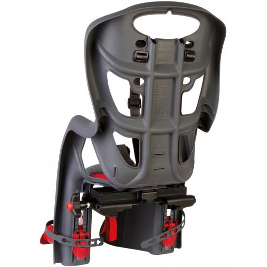 Сидіння задн. Bellelli Pepe Clamp до 22кг, темно-сіре