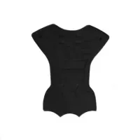 Підкладка в крісло Bellelli Mr. Fox, чорна