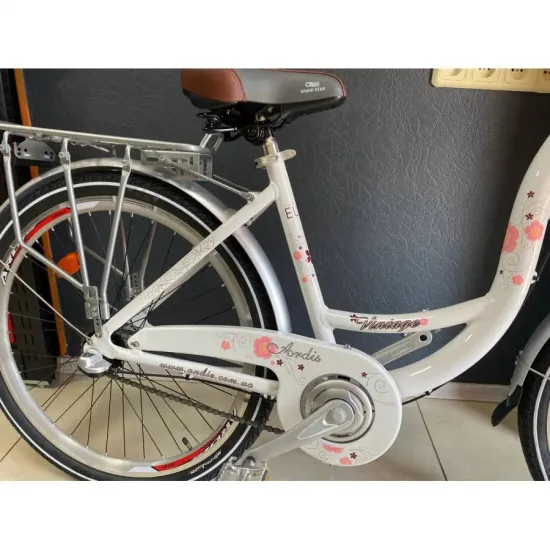 Велосипед дорожний ARDIS 26 CTB AL "VINTAGE" 3-х швидкістний білий 05091WH