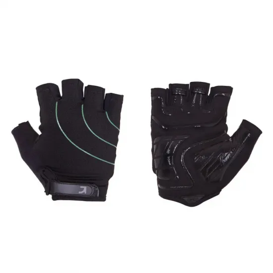Рукавички Green Cycle Nimble 2 без пальців S чорно-зелені