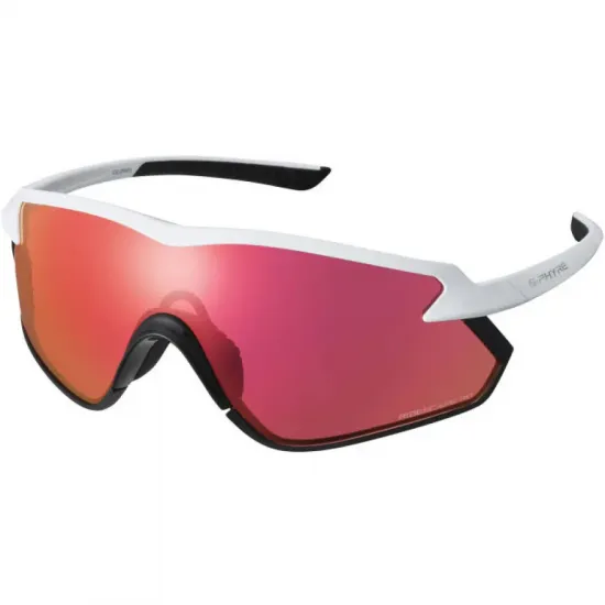 Окуляри SHIMANO S-PHYRE X RIDESCAPE ROAD, білий металік