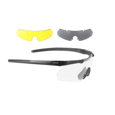 Окуляри ONRIDE Mili ANSI Z87.1, MIL-PRF-31013 з лінзою димчаста кат 3 (17%), змінні лінзи: прозорі к
