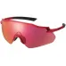 Окуляри SHIMANO EQUINOX4 Road, матові металік червоні
