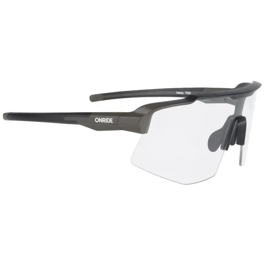 Очки ONRIDE Felicity матово коричневые с линзами Clear (100%) с технологией Anti fog