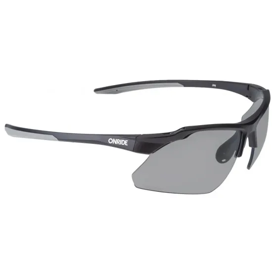 Окуляри ONRIDE Joy матово чорні з лінзами димчасті (17%)