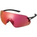 Окуляри SHIMANO AEROLITE P RIDESCAPE ROAD, червоний металік