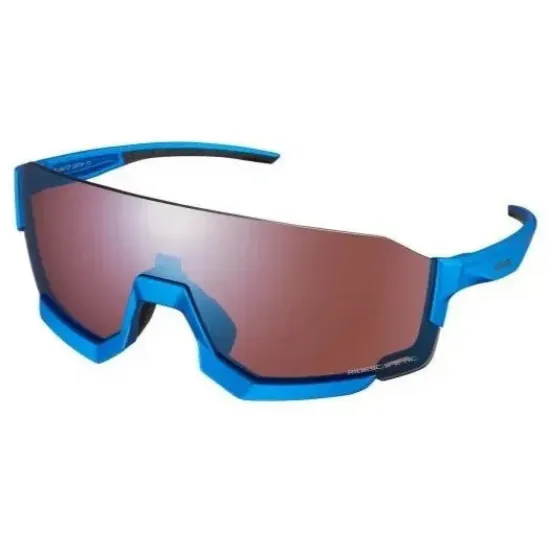 Окуляри SHIMANO AEROLITE 2,RIDESCAPE HIGH CONTRAST, синій металік