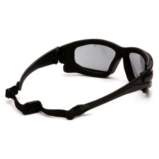 Защитные очки с уплотнителем Pyramex i-Force Slim (gray) Anti-Fog, черные