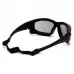 Защитные очки с уплотнителем Pyramex i-Force Slim (gray) Anti-Fog, черные