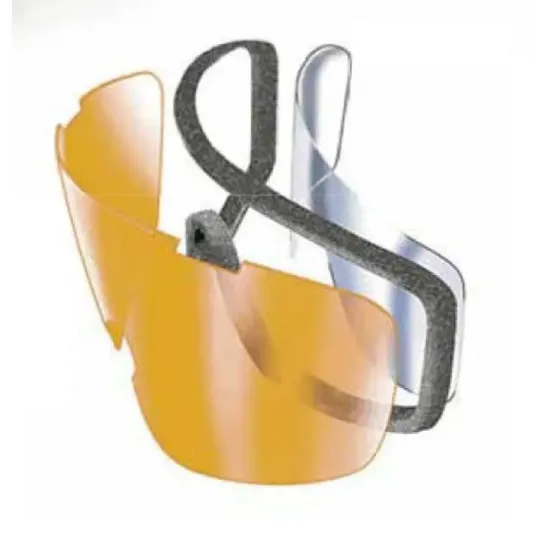 Защитные очки с уплотнителем Pyramex i-Force Slim (gray) Anti-Fog, черные