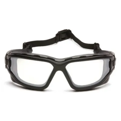 Очки защитные с уплотнителем Pyramex i-Force Slim (indoor/outdoor mirror) Anti-Fog, зеркальные полупрозрачные