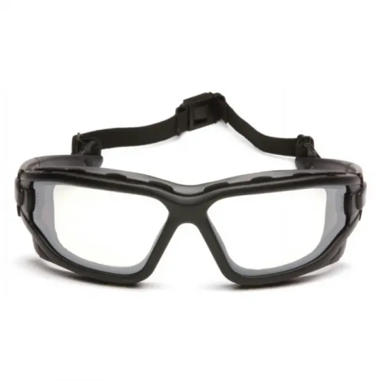 Очки защитные с уплотнителем Pyramex i-Force Slim (indoor/outdoor mirror) Anti-Fog, зеркальные полупрозрачные
